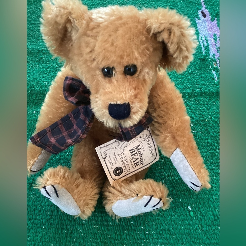 BOYDS The Mohair Bear Collection CARTER M BEARINGTON 10" #590050-08 MIB Vintage